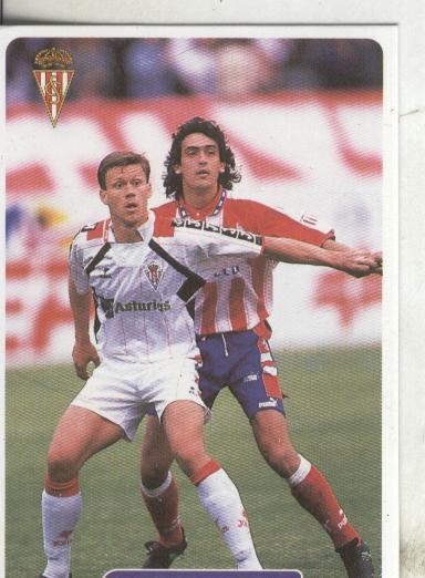 Cromos: Las fichas de la liga 95/96-Sporting: Lediakhov