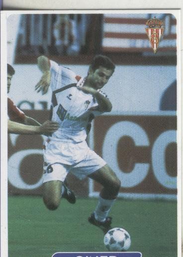 Cromos: Las fichas de la liga 95/96-Sporting: Giner