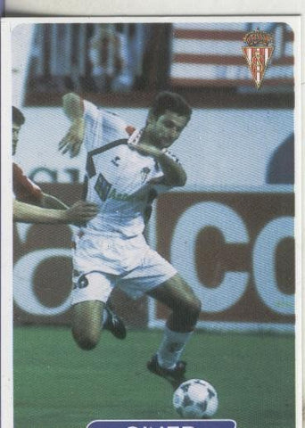 Cromos: Las fichas de la liga 95/96-Sporting: Giner