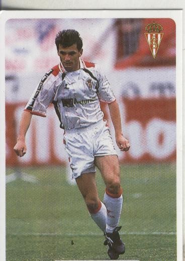 Cromos: Las fichas de la liga 95/96-Sporting: Sabou