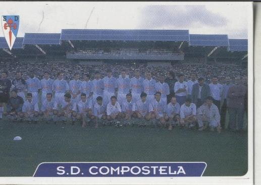 Cromos: Las fichas de la liga 95/96-Compostela: S.D.Compostela: plantilla