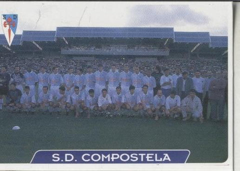 Cromos: Las fichas de la liga 95/96-Compostela: S.D.Compostela: plantilla
