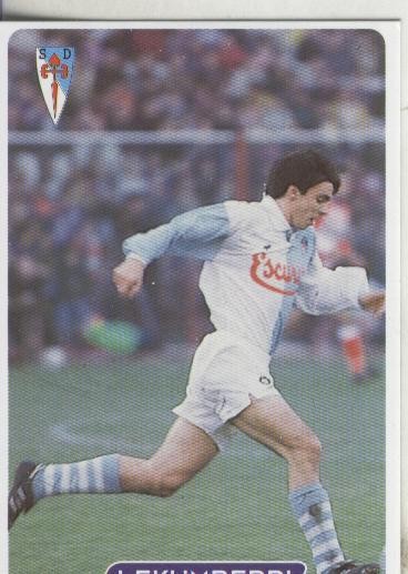 Cromos: Las fichas de la liga 95/96-Compostela: Lekumberri
