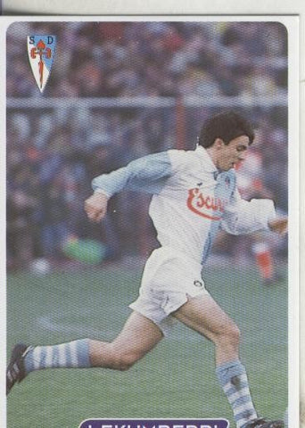 Cromos: Las fichas de la liga 95/96-Compostela: Lekumberri