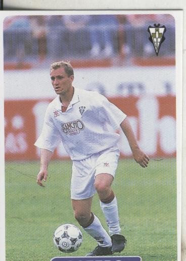 Cromos: Las fichas de la liga 95/96-Albacete: Sotero