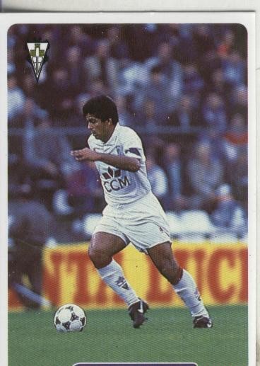 Cromos: Las fichas de la liga 95/96-Albacete: Zalazar