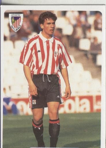 Cromos: Las fichas de la liga 95/96-Bilbao: Oscar Vales