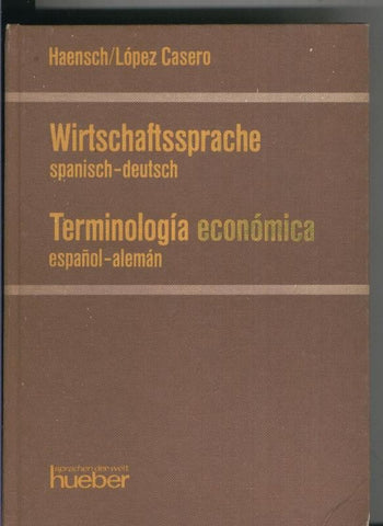 Wirtschaftssprache - Terminologia economica
