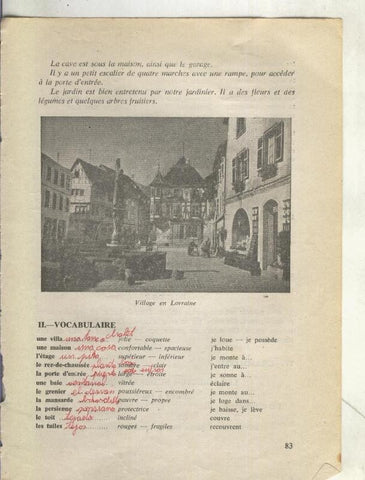 Foto: Village en Lorraine