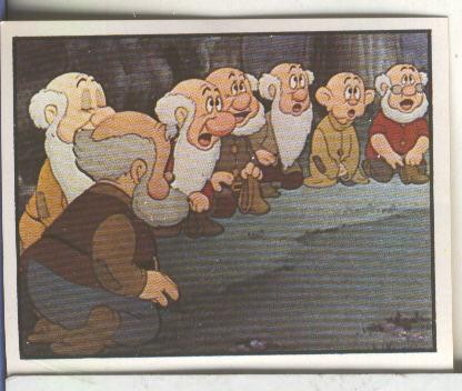 Cromos: Blancanieves y los 7 enanitos numero 345