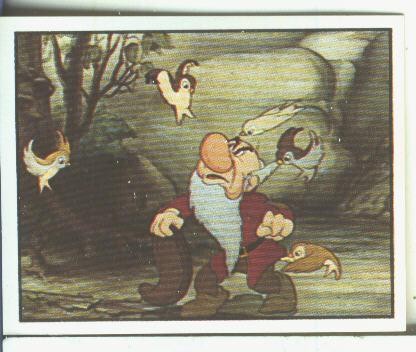 Cromos: Blancanieves y los 7 enanitos numero 306