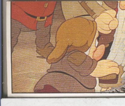 Cromos: Blancanieves y los 7 enanitos numero 191