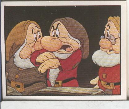 Cromos: Blancanieves y los 7 enanitos numero 154