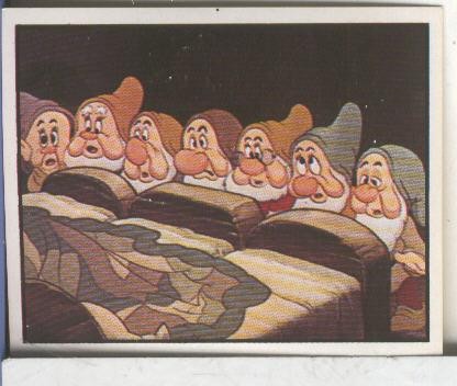 Cromos: Blancanieves y los 7 enanitos numero 153