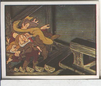 Cromos: Blancanieves y los 7 enanitos numero 142