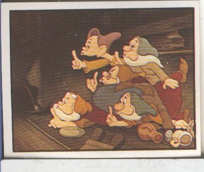 Cromos: Blancanieves y los 7 enanitos numero 138