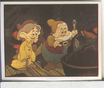 Cromos: Blancanieves y los 7 enanitos numero 134