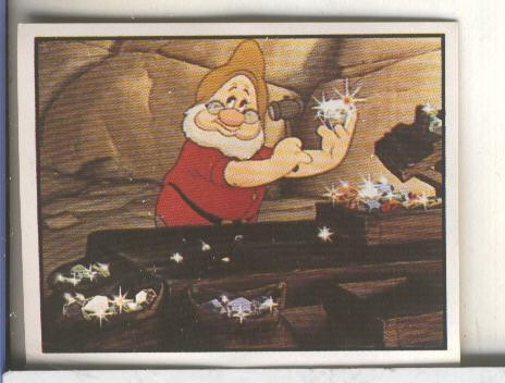 Cromos: Blancanieves y los 7 enanitos numero 109