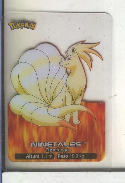 Cromos: Pokemon numero 038