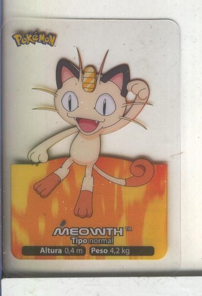 Cromos: Pokemon numero 052
