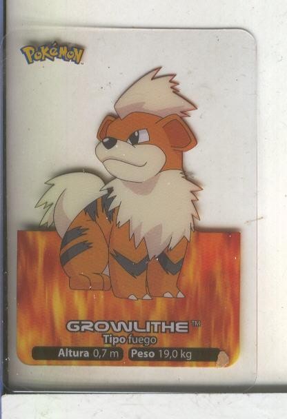 Cromos: Pokemon numero 058