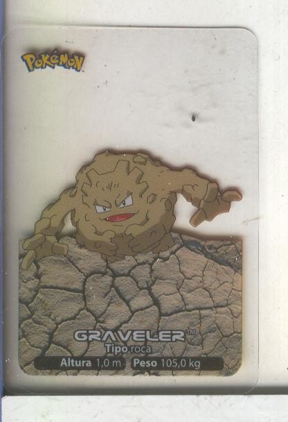 Cromos: Pokemon numero 075