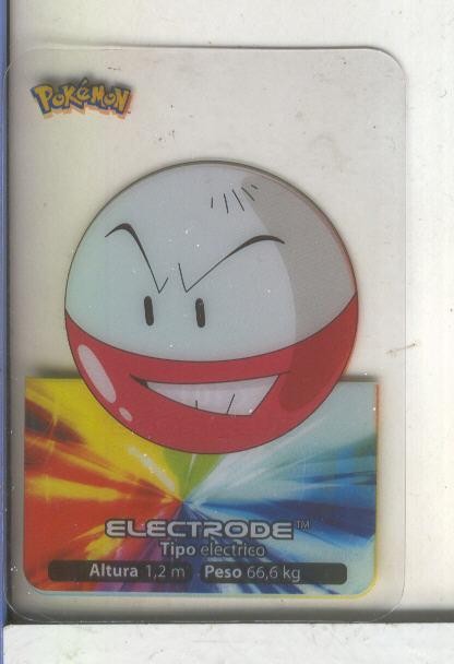 Cromos: Pokemon numero 101