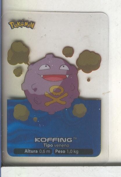Cromos: Pokemon numero 109