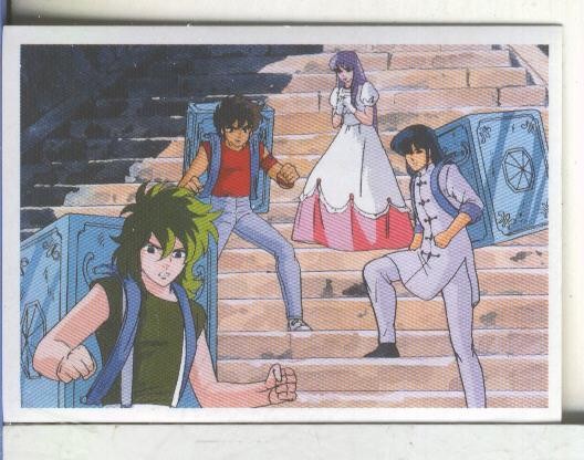 Cromos: Los caballeros del zodiaco (Saint Seiya) numero 060