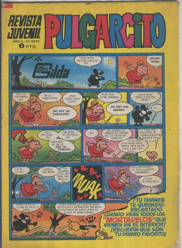 Pulgarcito numero 2099 (numerado 2 en trasera)