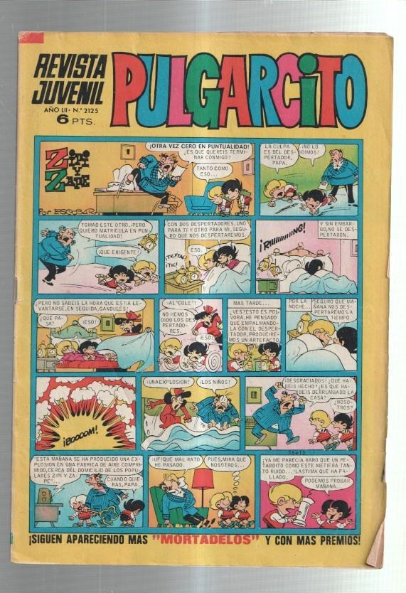 Pulgarcito numero 2125 (numerado 1 en trasera)