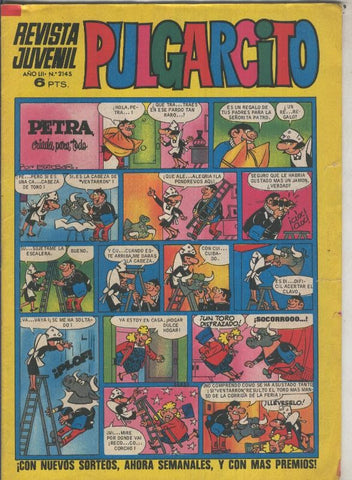 Pulgarcito numero 2145 (numerado 2 en trasera)