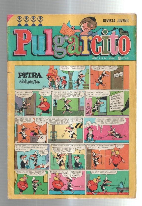 Pulgarcito numero 2204 (numerado 1 en trasera)