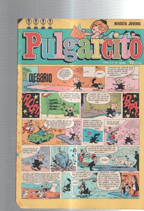 Pulgarcito numero 2298 (numerado 1 en trasera)