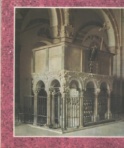 Historia de la Iglesia: Pulpito de la Basilica de San Ambrosio