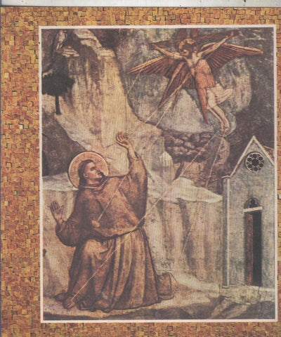 Historia de la Iglesia: San Francisco recibe los estigmas de Giotto