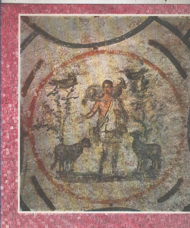 Historia de la Iglesia: El  Buen Pastor, catacumba de Priscila