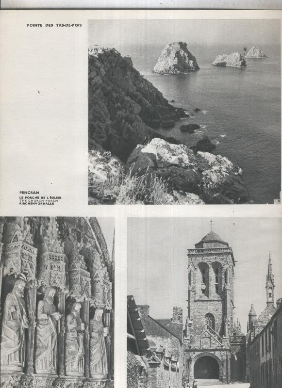 Lamina: La Bretagne: Pointe des Tas de Pois y Pencran