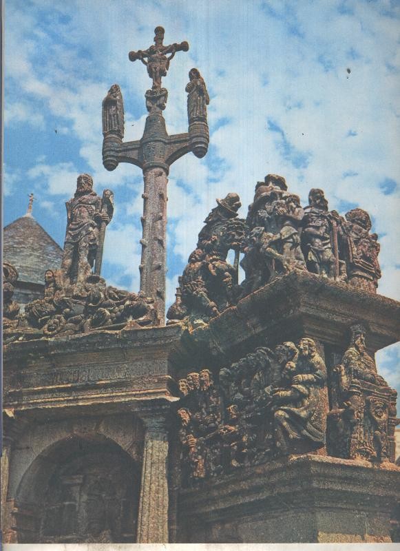 Lamina: La Bretagne: Guimiliau: Le Calvaire