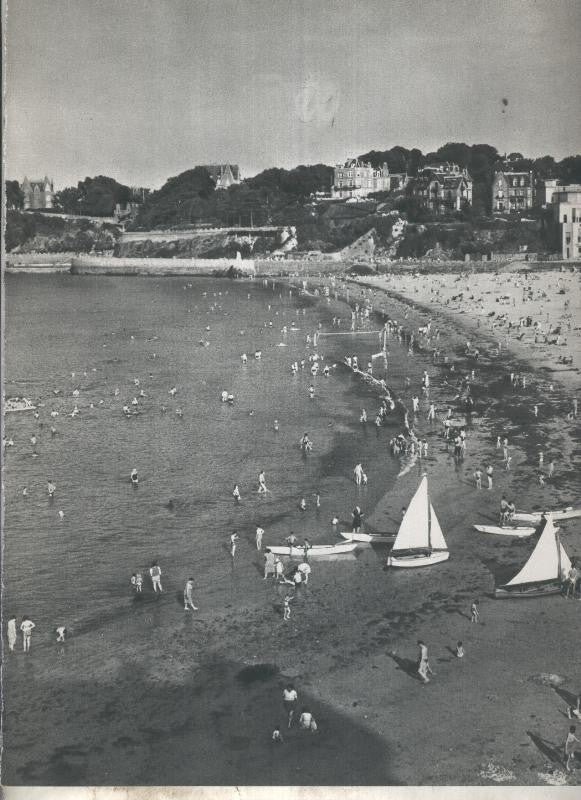 Lamina: La Bretagne: Dinard: La plage