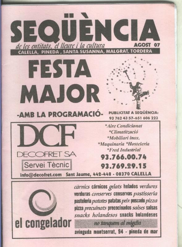 Sequencia agosto 2007