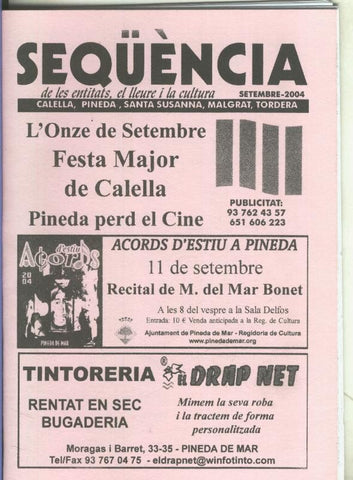 Sequencia setembre 2004
