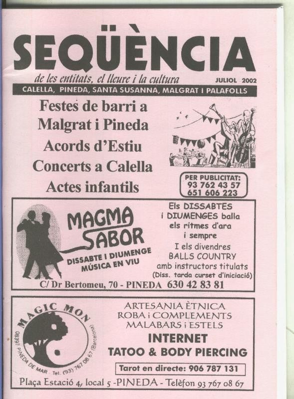Sequencia juliol 2002