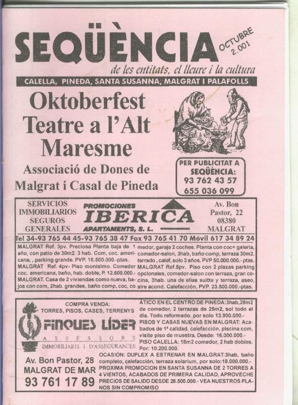 Sequencia octubre 2001
