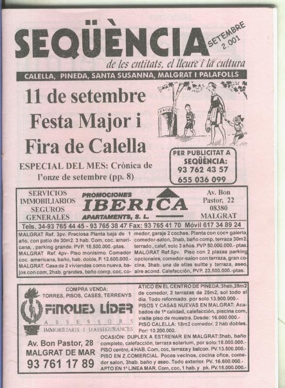 Sequencia setembre 2001