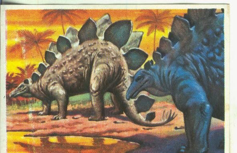 Cromos: Historia Natural numero Estegosauros