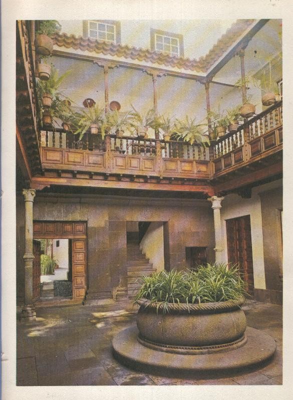 Gran Canaria: Lamina 29: Patio de Honor del Barrio de Vegueta
