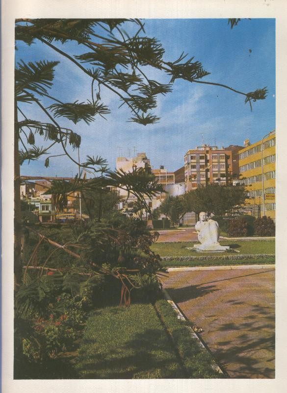 Gran Canaria: Lamina 30: Estatua de Juan  Marquez