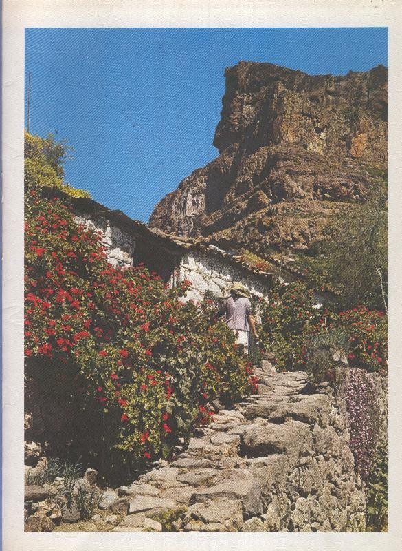 Gran Canaria: Lamina 38: Casa a pie de Timagada