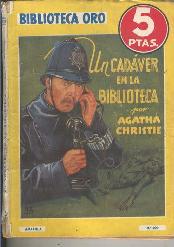 Biblioteca oro amarilla: Un cadaver en la biblioteca